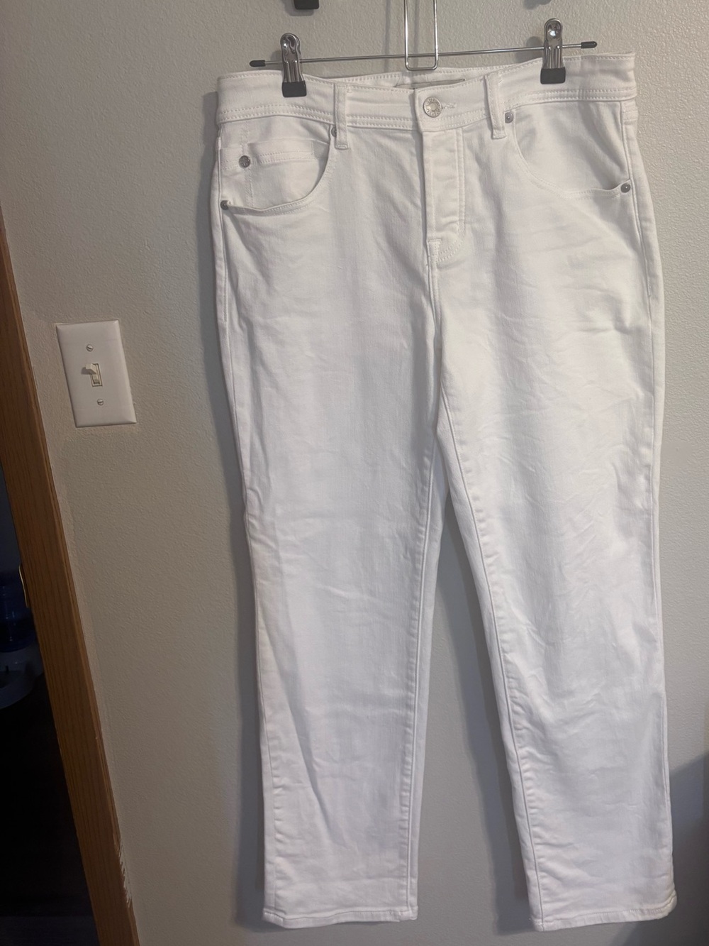 Liverpool White Straight Leg Jeans